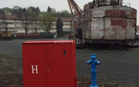 Izrada hidrantske mreže za muzej željeznice i rudarstva RMU Banovići