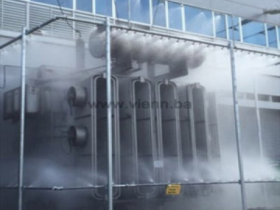 Angažovanje radnika na izradi protiv požarne zaštite transformatora bloka 3