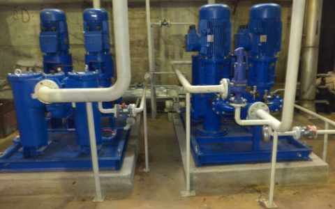 Vanjska instalacija za kotao bloka 6 u Termoelektrani Tuzla